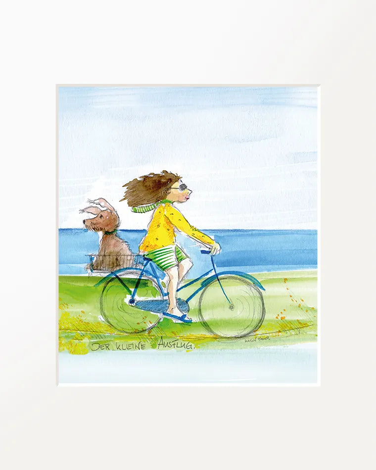 Passepartout-Bild "Der kleine Ausflug"