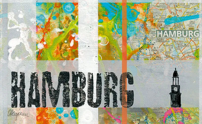 Frühstücksbrettchen "Hamburg"