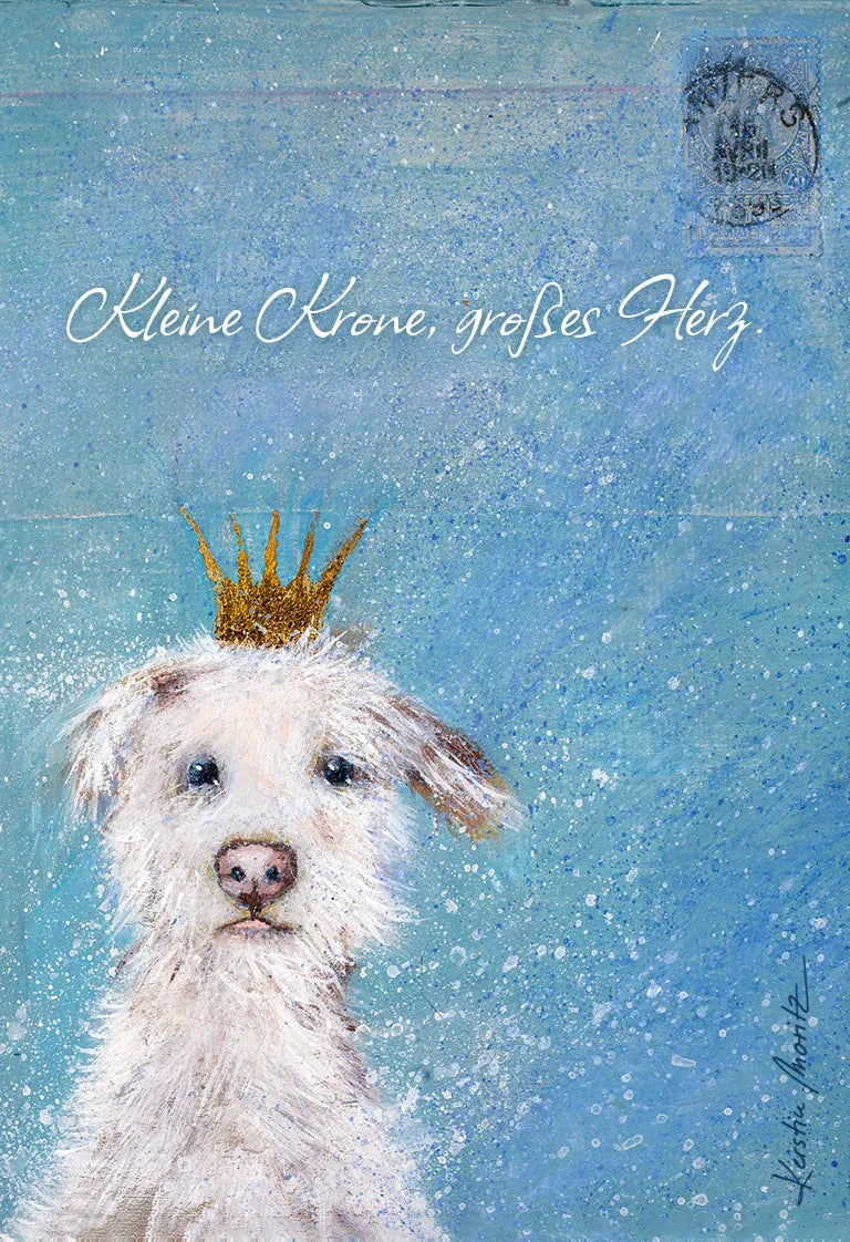 Magnet "Kleine Krone, großes Herz"