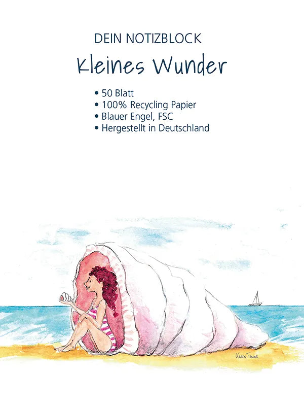 Notizblock "Kleines Wunder"