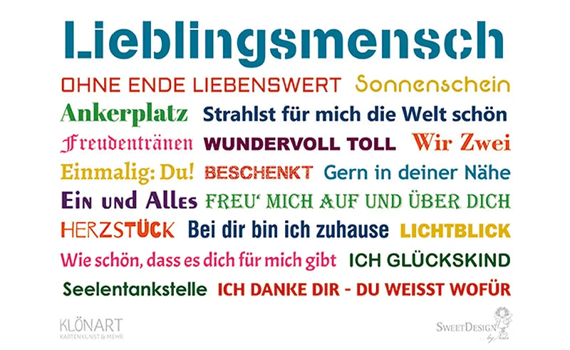 Frühstücksbrettchen "Lieblingsmensch"