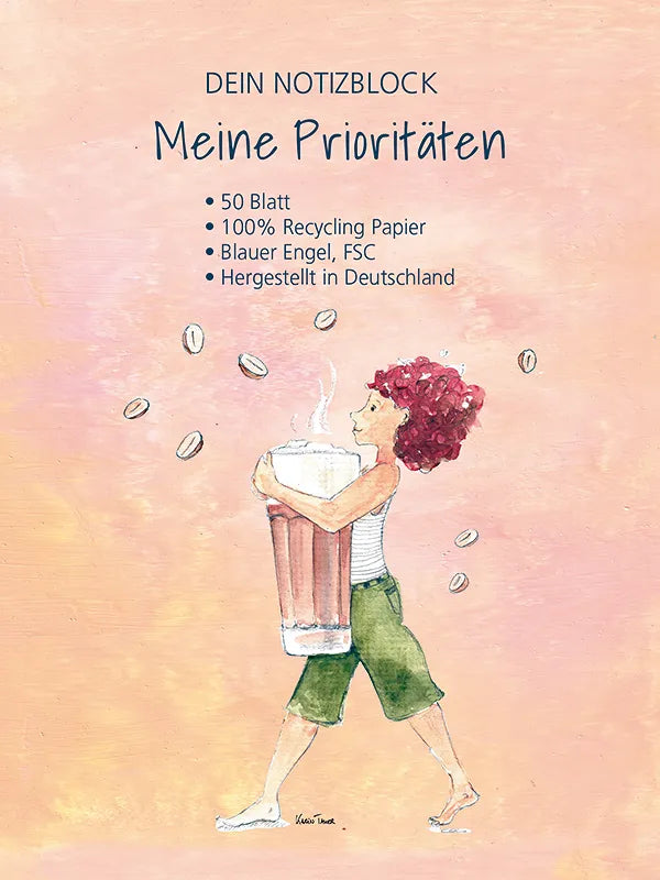 Notizblock "Meine Prioritäten"