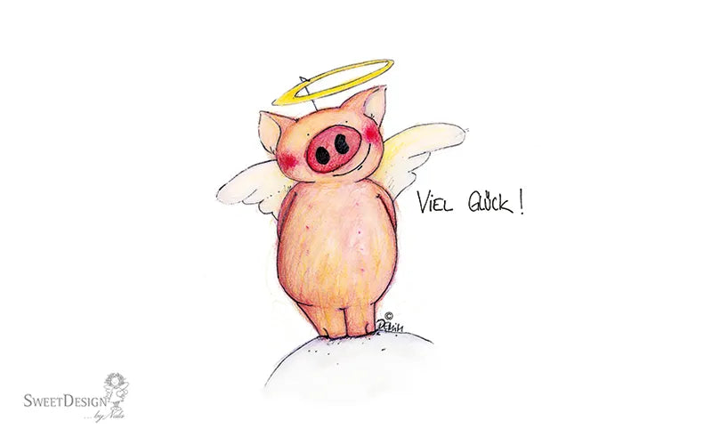 Frühstücksbrettchen "Viel Glück!"