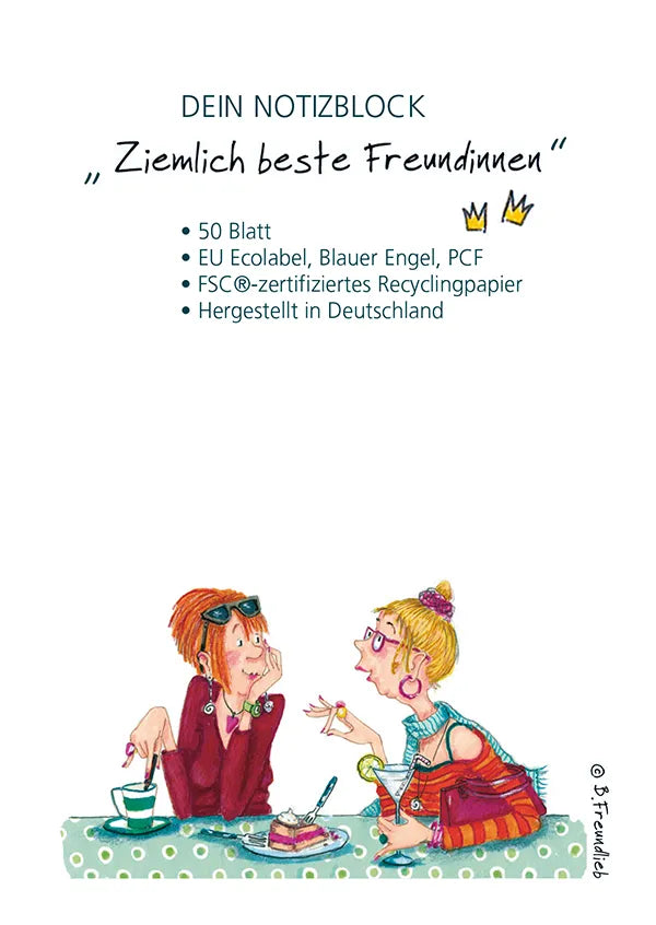 Notizblock "Ziemlich beste Freundinnen"