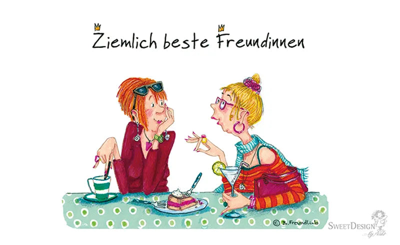 Frühstücksbrettchen "Ziemlich beste Freundinnen"