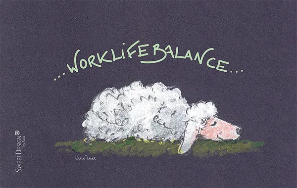 Frühstücksbrettchen "...Worklifebalance..."