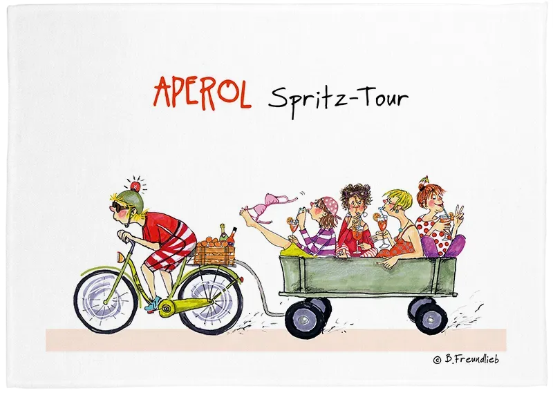 Geschirrtuch "Aperol"