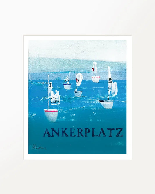 Passepartout-Bild "Ankerplatz"