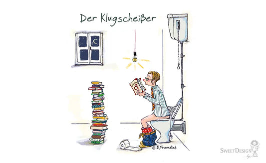 Frühstücksbrettchen "Der Klugscheißer"