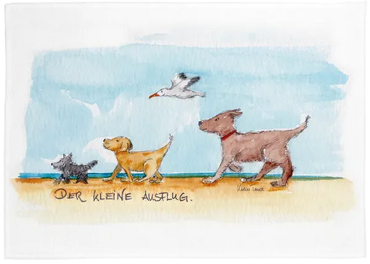 Geschirrtuch "Der kleine Ausflug 2"