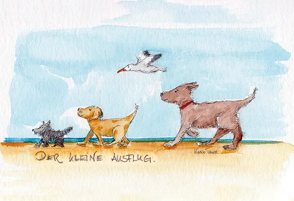 Magnet "Der kleine Ausflug"