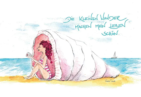 Magnet "Die kleinen Wunder machen mein Leben schön."