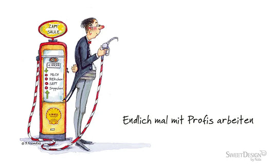 Frühstücksbrettchen "Endlich mal mit Profis arbeiten"