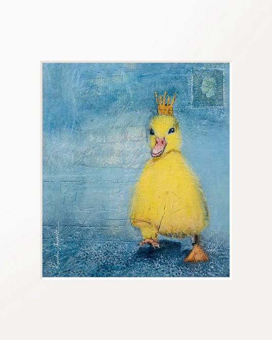 Passepartout-Bild "Entenküken Ida"
