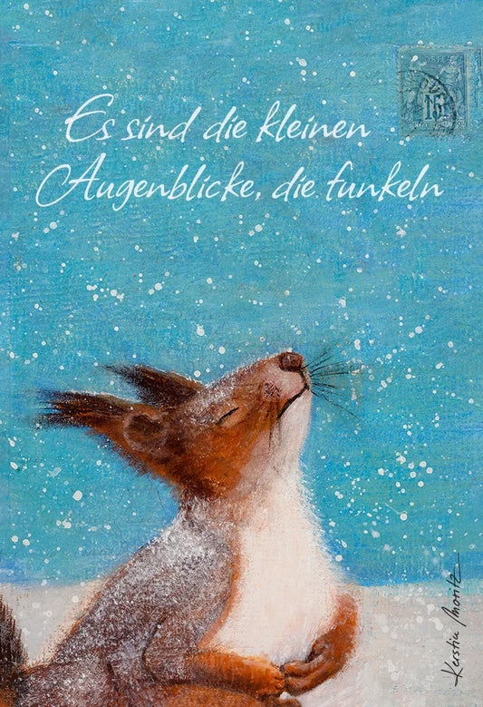 Magnet "Es sind die kleinen Augenblicke, die funkeln"