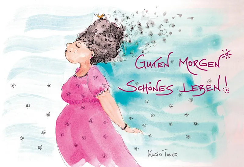 Magnet "Guten Morgen schönes Leben!"