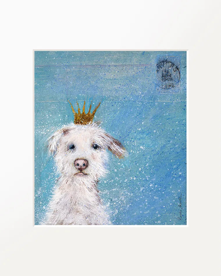 Passepartout-Bild "Hund Pauli"
