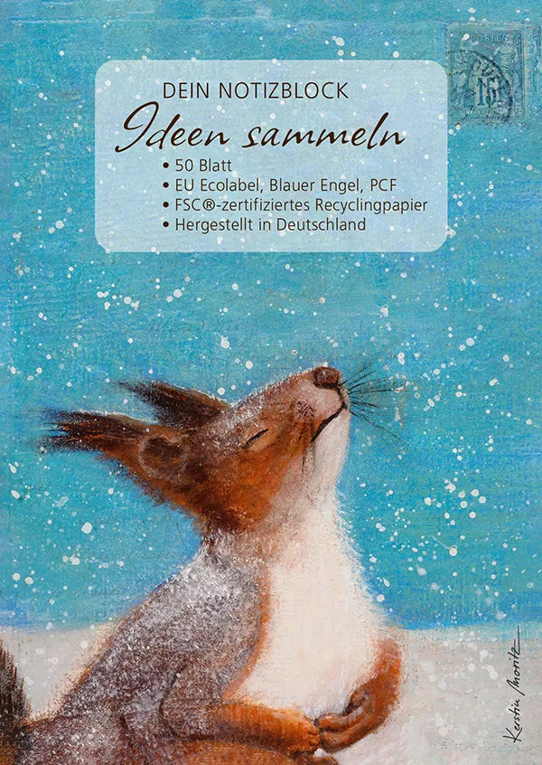 Notizblock "Ideen sammeln"