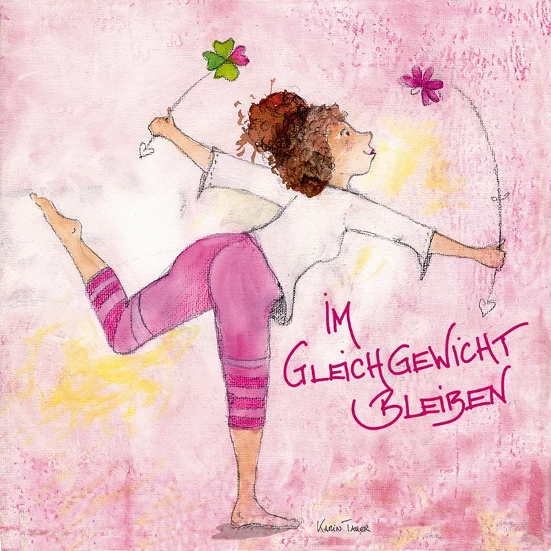 Magnet "Im Gleichgewicht bleiben"