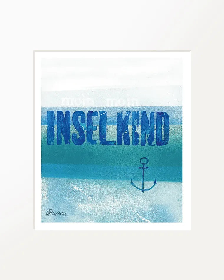 Passepartout-Bild "Inselkind"
