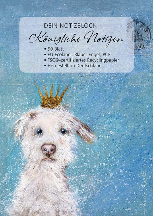 Notizblock "Königliche Notizen"