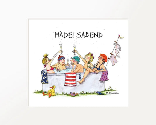 Passepartout-Bild "Mädelsabend"
