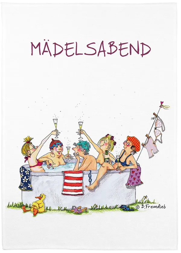 Geschirrtuch "Mädelsabend"