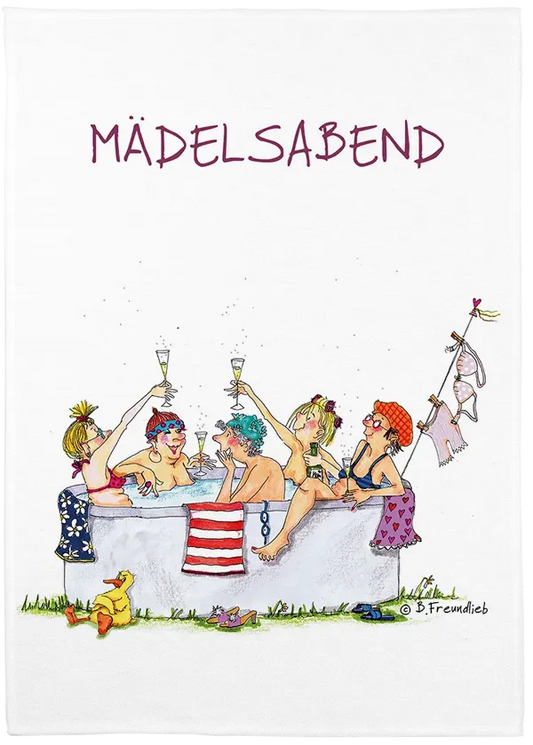 Geschirrtuch "Mädelsabend"