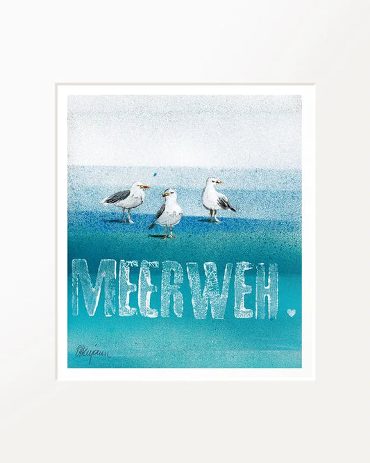 Passepartout-Bild "Meerweh"