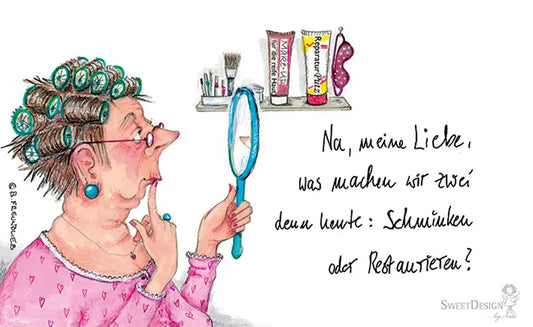 Frühstücksbrettchen "Na, meine Liebe, was machen..."