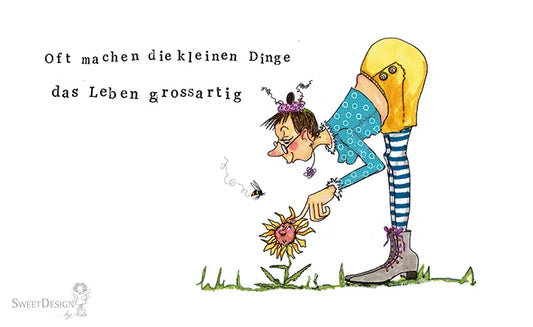 Frühstücksbrettchen "Oft machen die kleinen Dinge..."