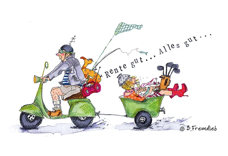 Magnet "Rente gut... Alles gut"
