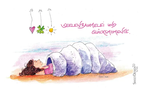 Frühstücksbrettchen "Seelenbaumelei und Glücksmomente"