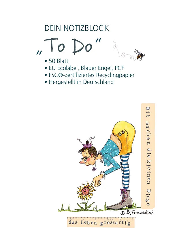 Notizblock "To Do"