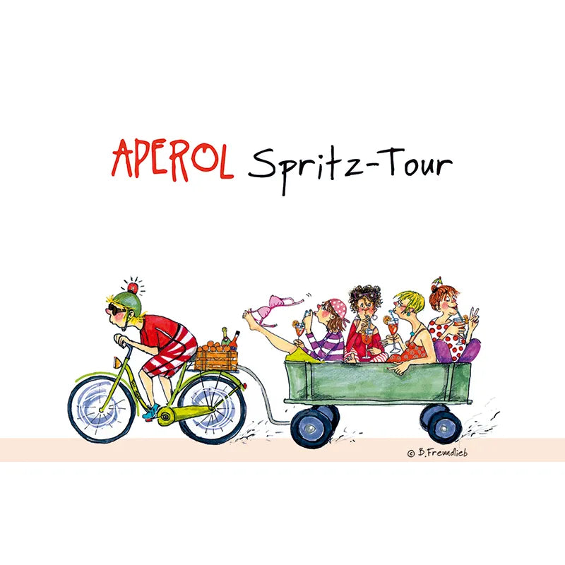 Untersetzer 'APEROL Spritz-Tour'