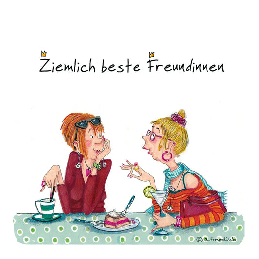 Untersetzer 'Ziemlich beste Freundinnen'
