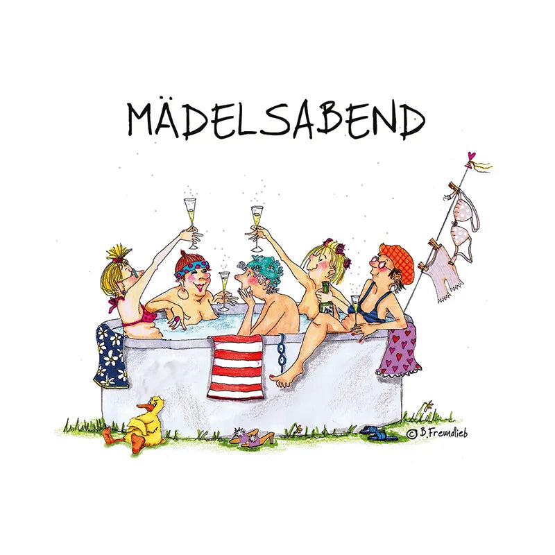 Untersetzer 'Mädelsabend'